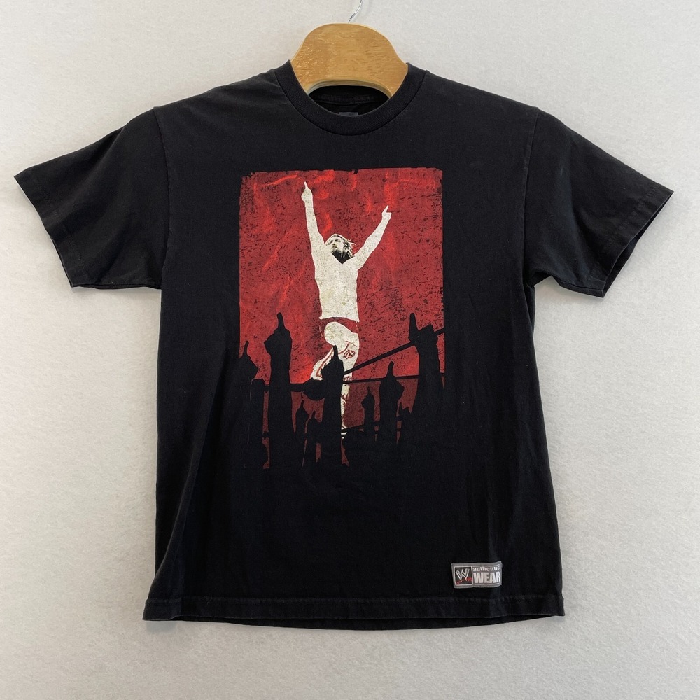 WWE Authentic Wear Daniel‎ Bryan YES Mens Black T Shirt Large